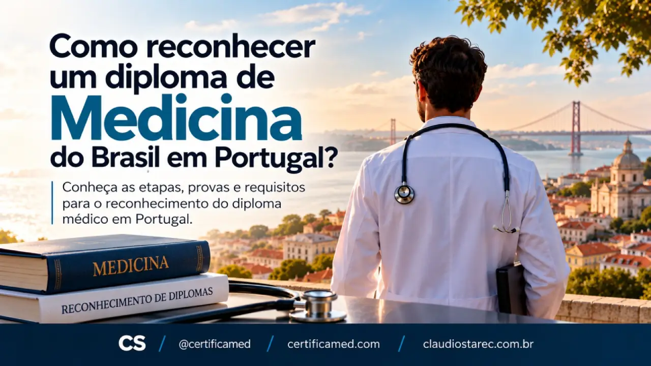 Reconhecer o diploma de Medicina em Portugal não começa pela prova